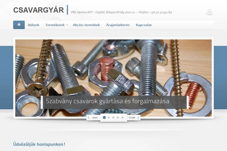 Csavargyár