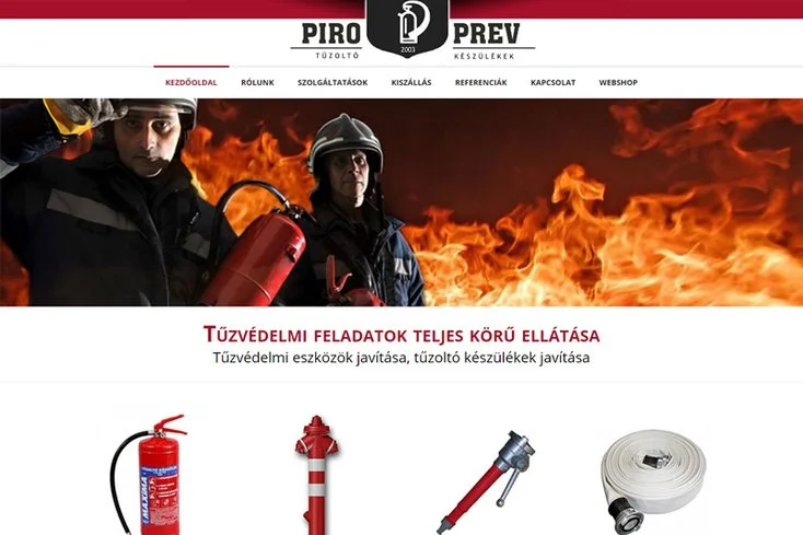 Piro Prev – tűzoltókészülék javítás