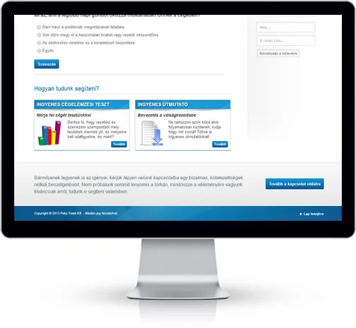 honlap l&aacute;bl&eacute;ce egyszerű