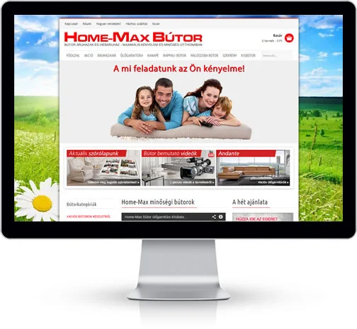 P&eacute;lda sz&eacute;les (wide) honlap elrendez&eacute;sre